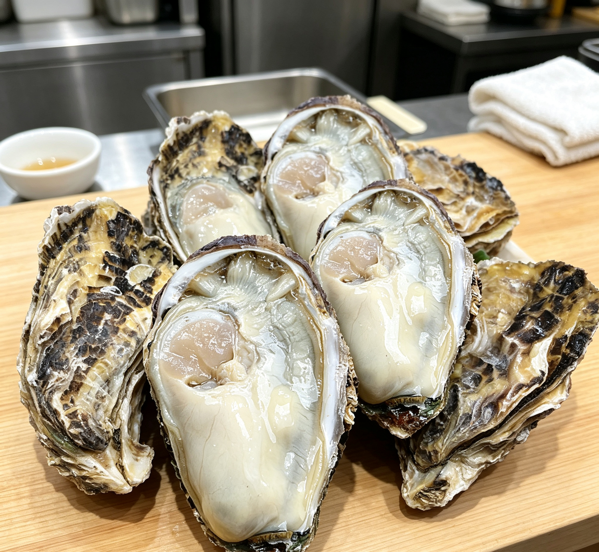 Fresh Raw Oysters
