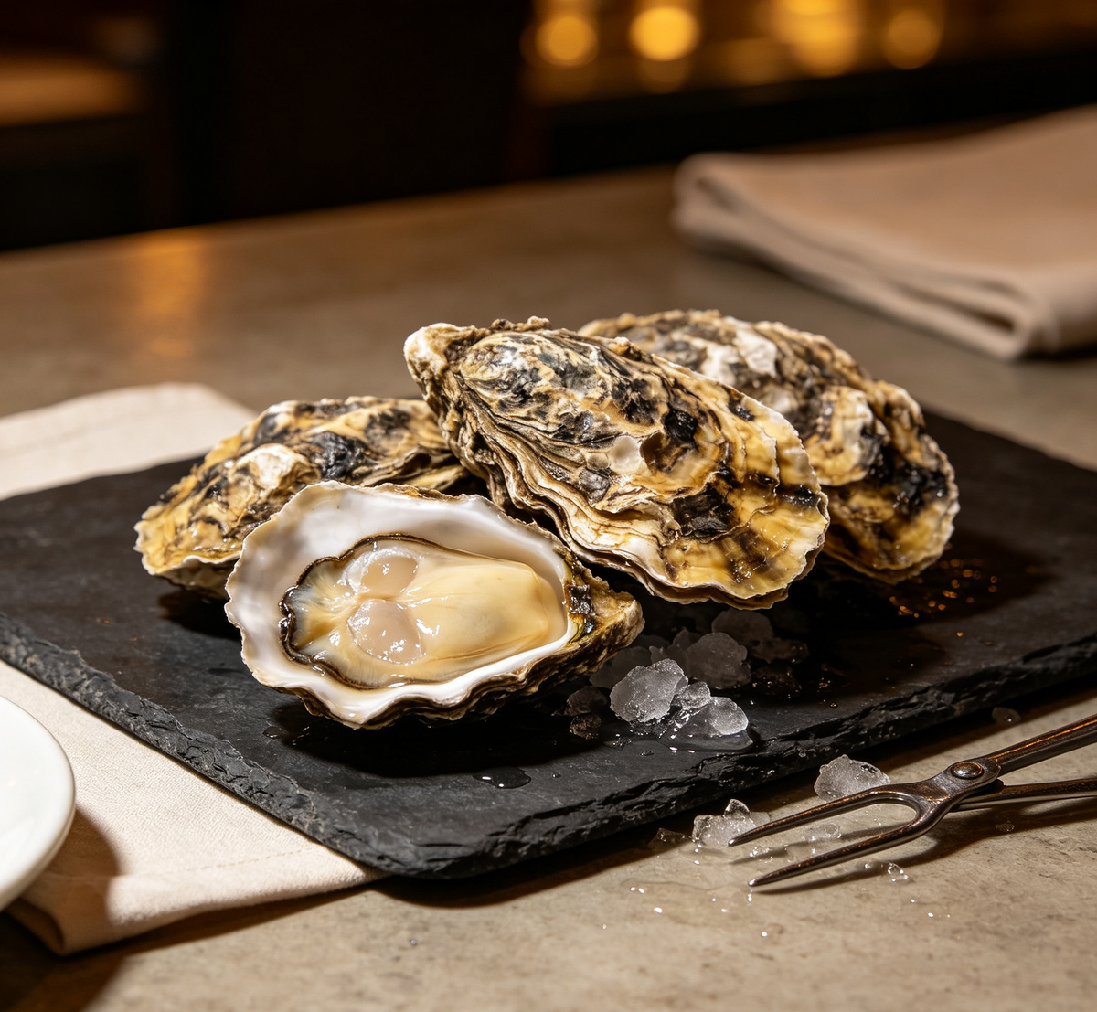 Fresh Raw Oysters