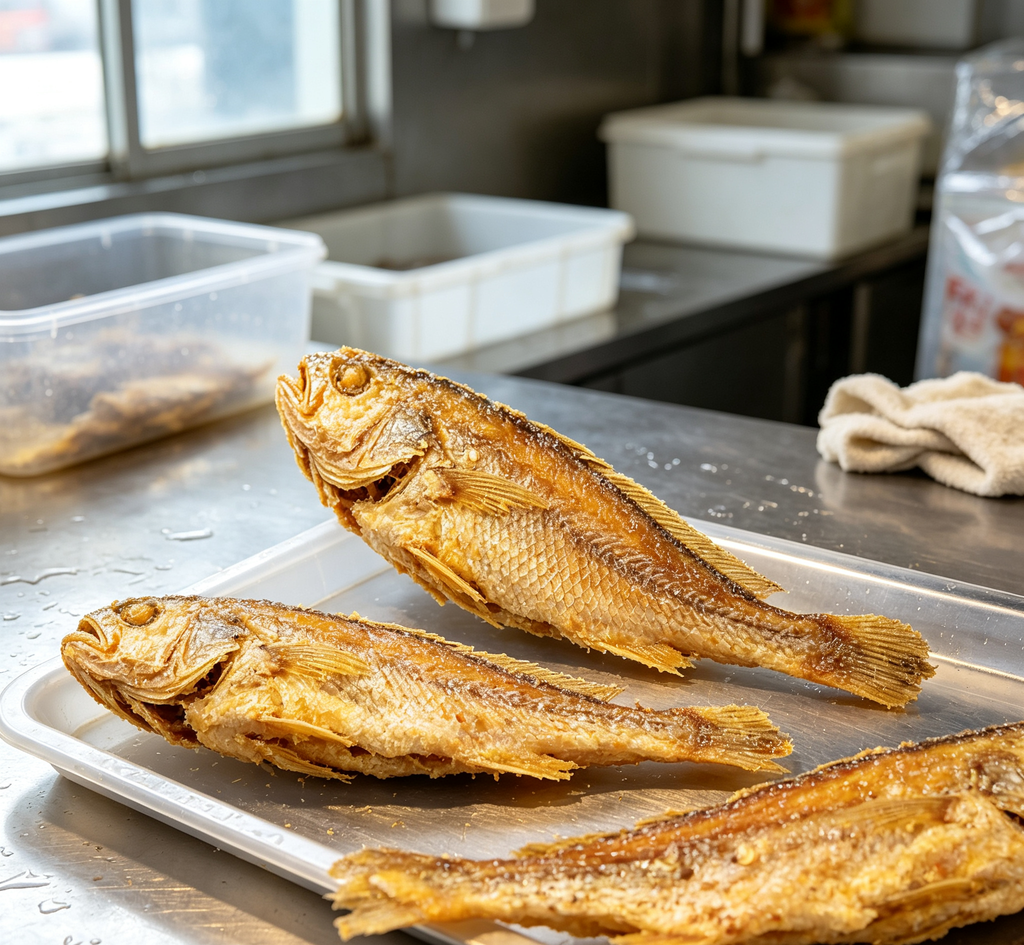 Crispy Fried Yellow Croaker