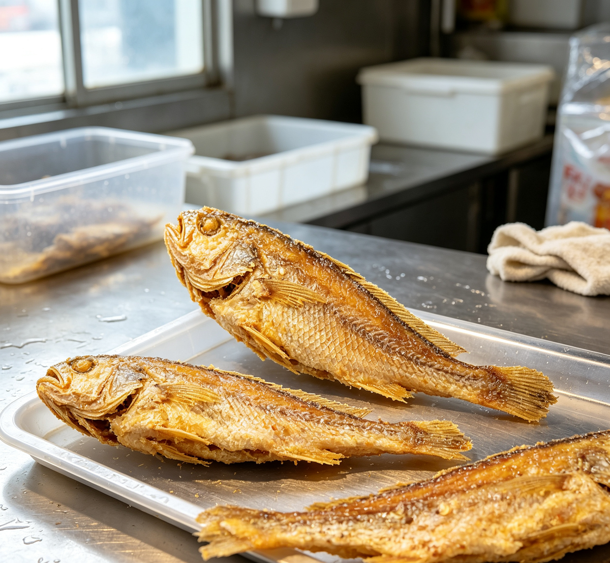 Crispy Fried Yellow Croaker