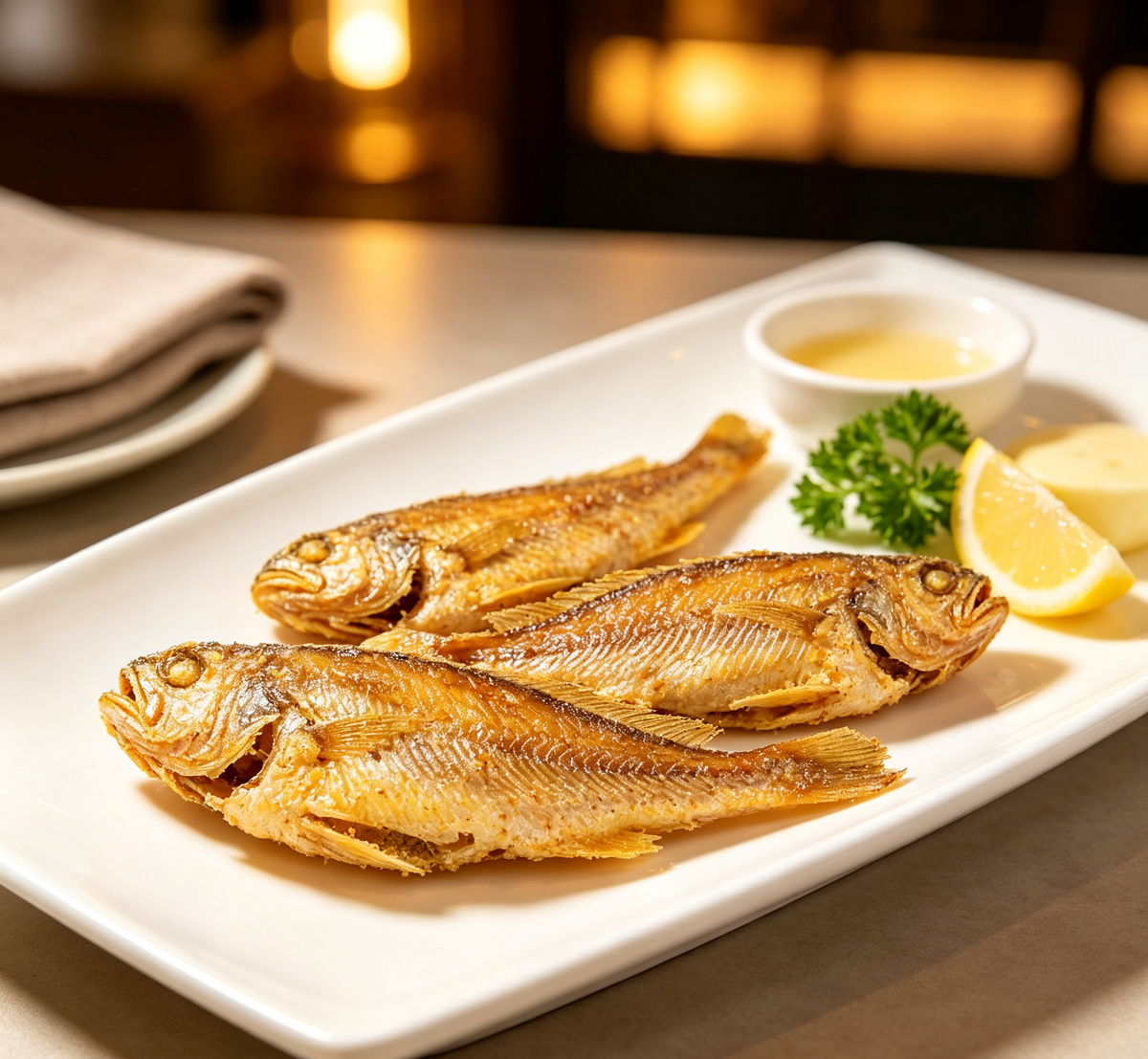 Crispy Fried Yellow Croaker